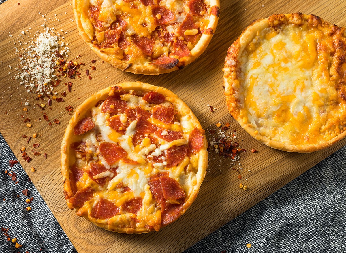 One Major Side Effect of Eating Frozen Pizza, According to