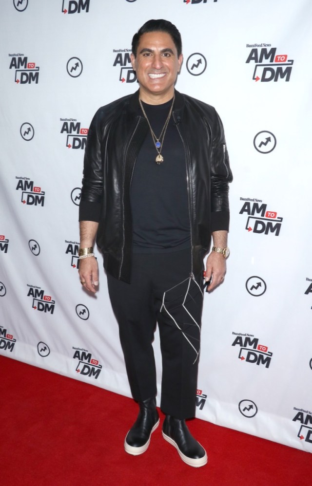 reza farahan on the red carpet