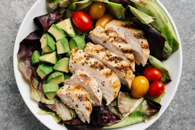 whole 30 grilled chicken salad