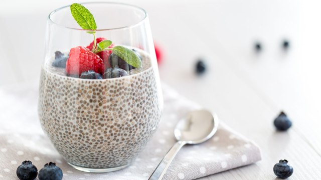 chia pudding fruit
