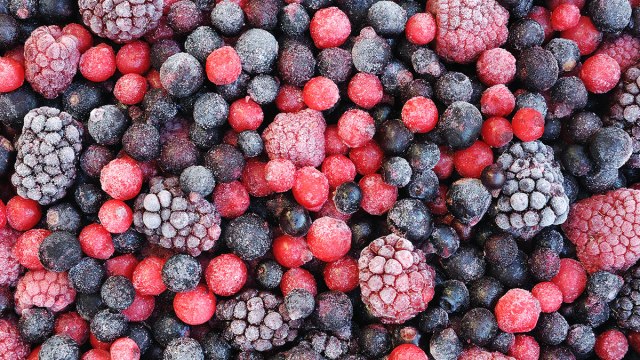 frozen berries