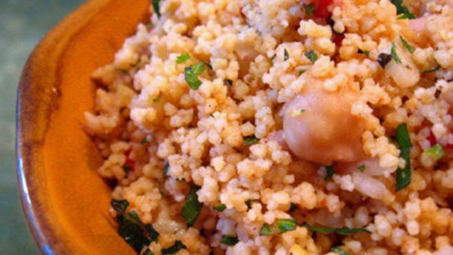 spicy couscous chickpeas