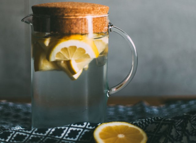 lemon water