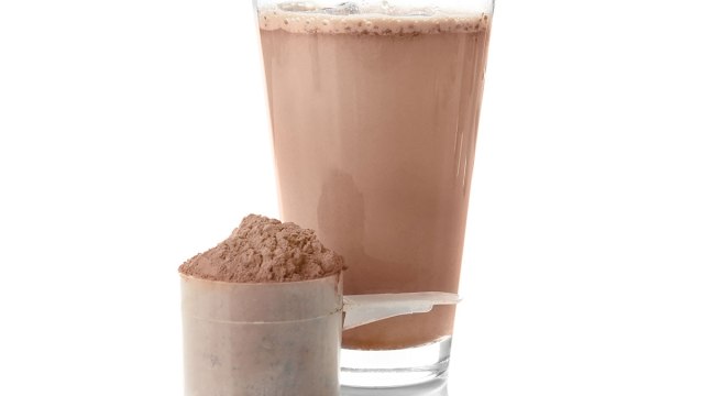 protein shake chocolate