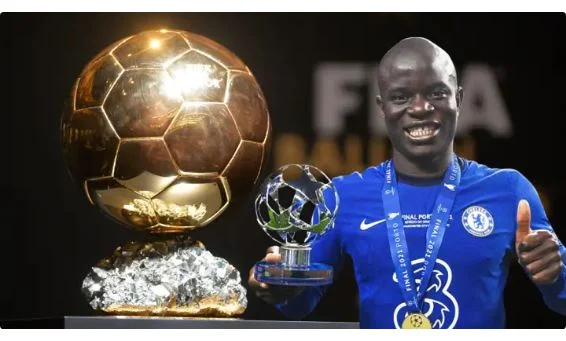 AFTI: N’Golo Kante Ayaa Ku Guuleysanaya Ballon d’Or, Mbappe Oo 4aad