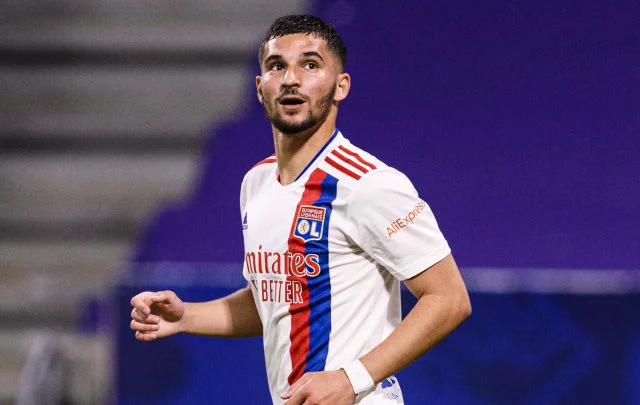 Arsenal are targeting Lyon midfielder Houssem Aouar