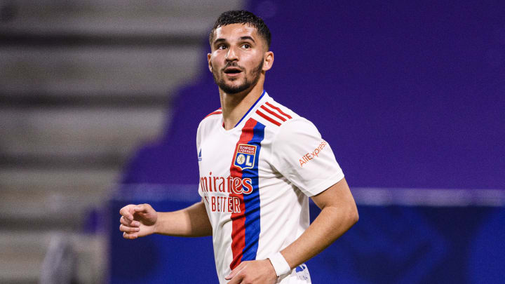 Arsenal are targeting Lyon midfielder Houssem Aouar