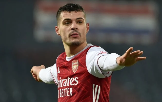 Arsenal reject Roma’s 15 million euro in Granit Xhaka
