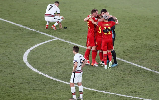 Belgium shows winning mentality in Portugal victory