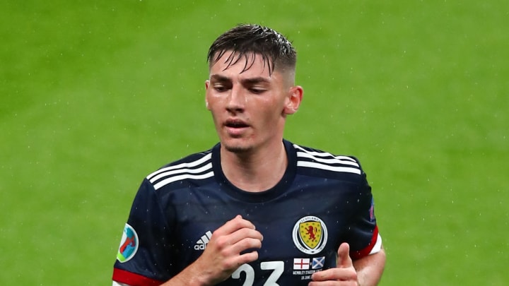 Billy Gilmour near the Norwich loan