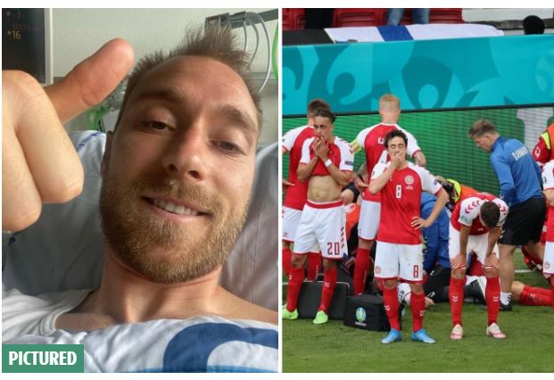 Christian Eriksen Oo Qoraal Xaal-warran Iyo Dardaaran Ah Soo Diray: