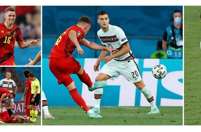Cristiano OUT! Belgium Oo Reebay Xulkii Difaacanayay Koobka Euro Ee
