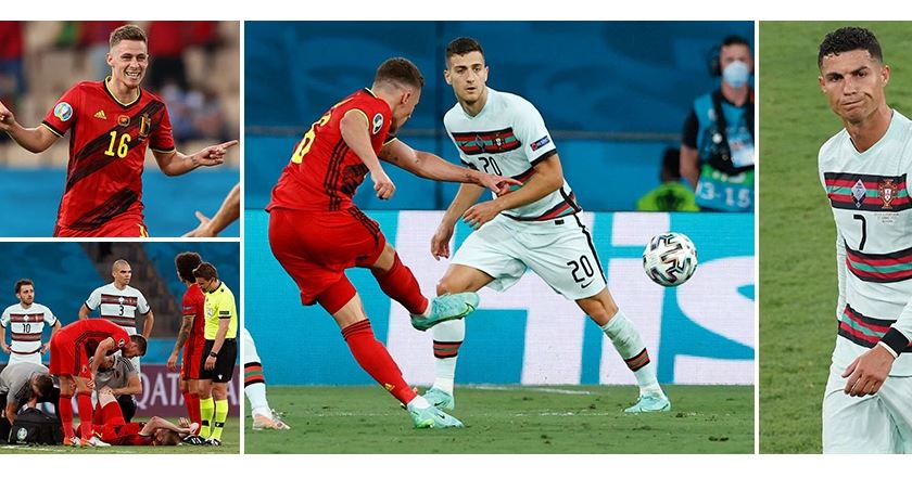 Cristiano OUT! Belgium Oo Reebay Xulkii Difaacanayay Koobka Euro Ee