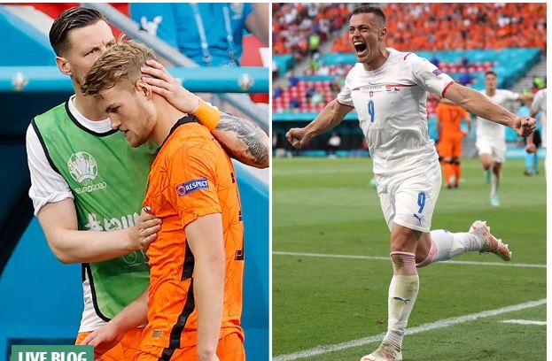 Czech Republic Oo Tartanka Euro Ka Reebtay 10 Ciyaartoy Oo Netherlands