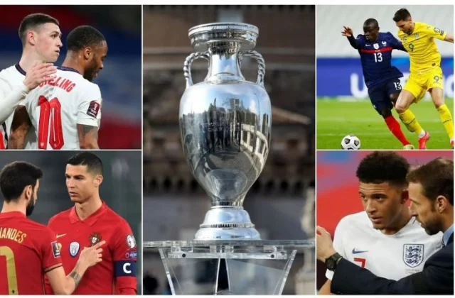Daawadeyaasha Saddexda Ciyaarood Ee Ugu Dambeeya Euro 2020 Oo La