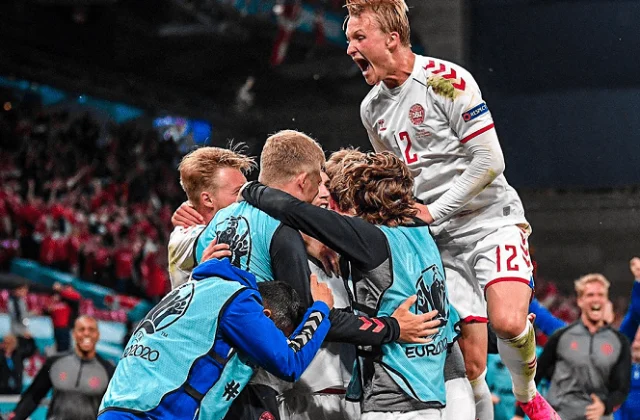 Denmark Oo Si Cajiib Ah Ugu Soo Gudubtay Wareegga 16ka Xilli Belgium