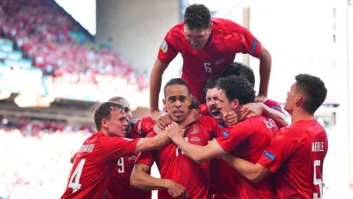 Denmark predicted the lineup against Russia