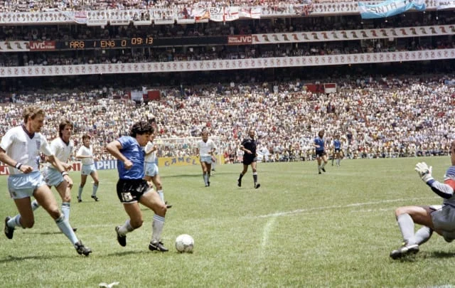 Diego Maradona’s goal for the century