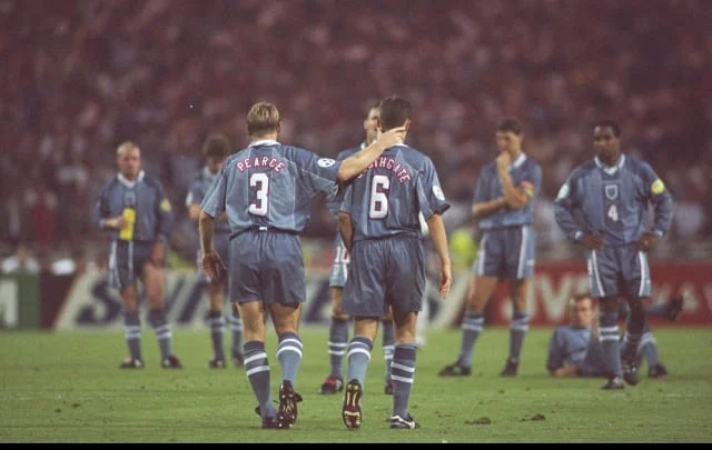 England’s defeat in the Euro 96 semi-final against Germany