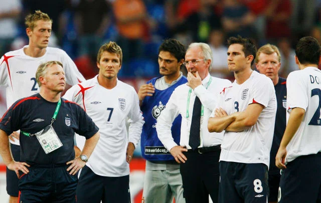 England’s knockout record compared to European rivals