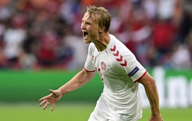 Euro 2020 players in their 16s: Kasper Dolberg