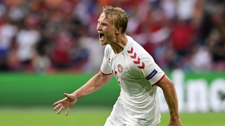 Euro 2020 players in their 16s: Kasper Dolberg