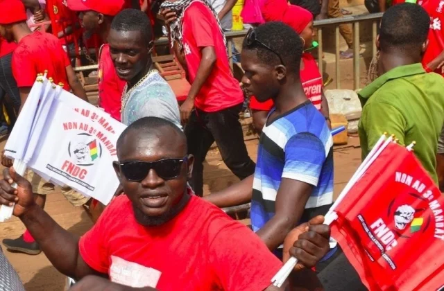 FNDC activist Oumar Sylla appears before