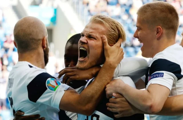 Finland predicted a line-up against Belgium