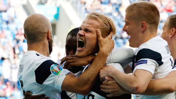 Finland predicted a line-up against Belgium
