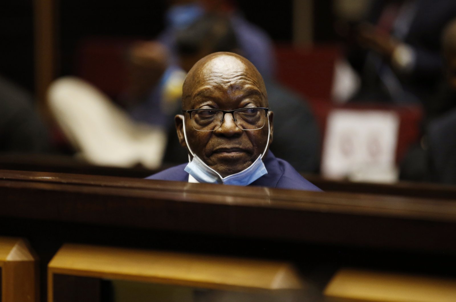 Former South African President Zuma was jailed for