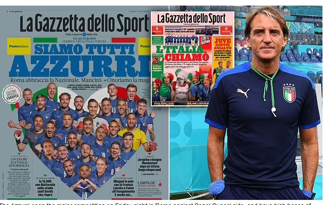 Forza Azzuri!! Wargeyska Ugu Caansan Talyaaniga Oo Xulka Qarankooda U