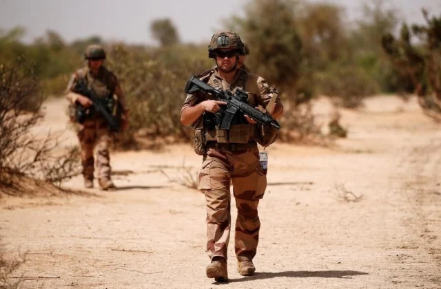 France suspends military operations