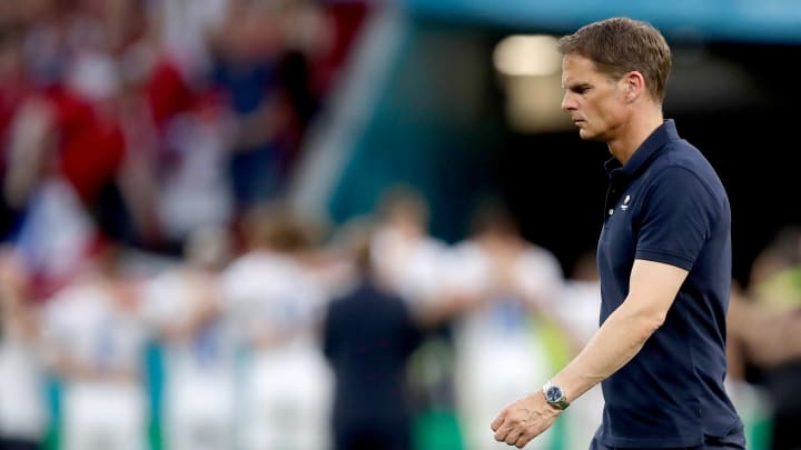 Frank de Boer resigns as manager in the Netherlands