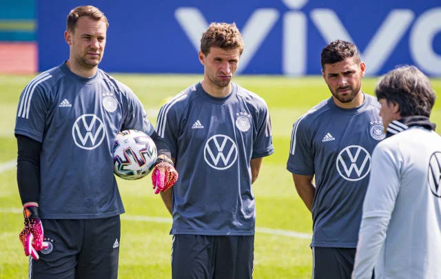 Germany banned training at Wembley before England collided
