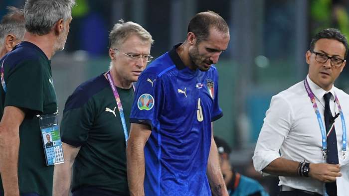 Giorgio Chiellini Oo Walaac Ku Abuuray Xulka Talyaaniga Kaddib Dhaawac