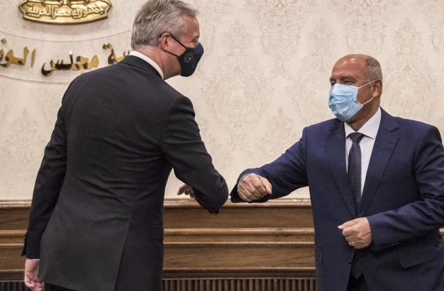 In Egypt, Bruno Le Maire offers almost 4