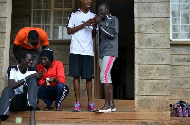 In Kenya, another refugee team is training