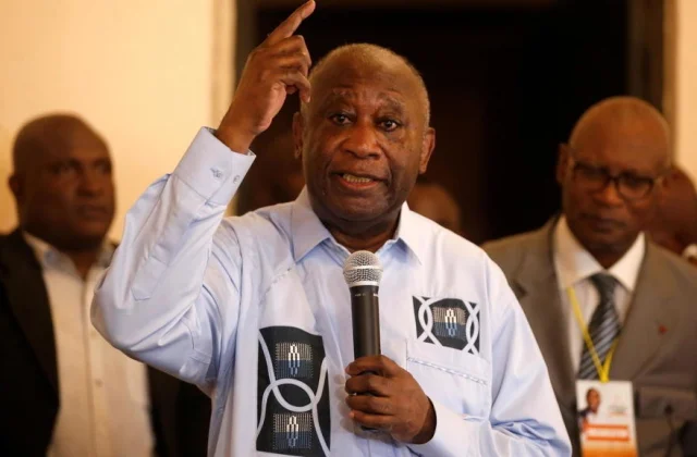 In a press release, Laurent Gbagbo is worried about