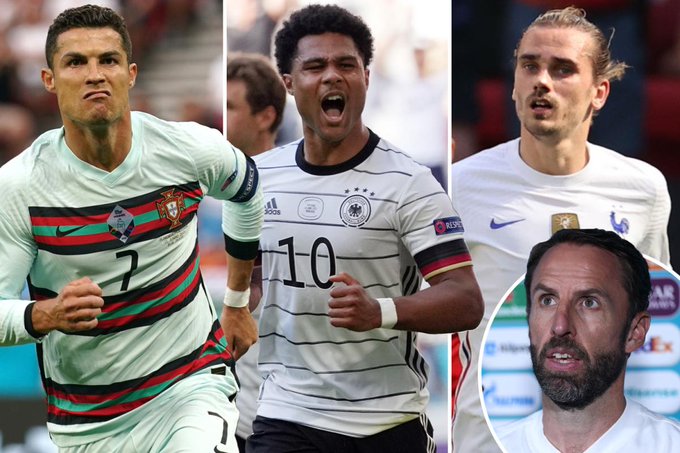 Isku-aadka Wareegga 16ka Euro: England vs France/Portugal/Germany –