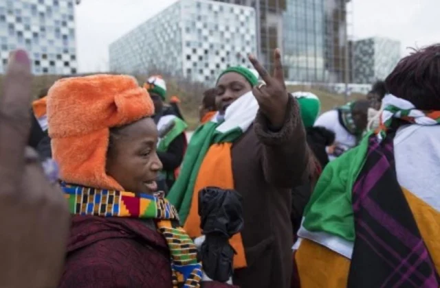 Ivorians in Belgium are also celebrating their return
