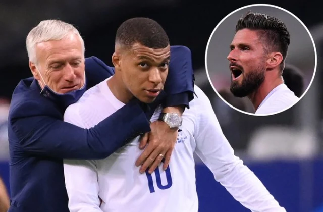 Khilaafkii U Dhexeeyey Kylian Mbappe Iyo Olivier Giroud Oo Heer Kale U