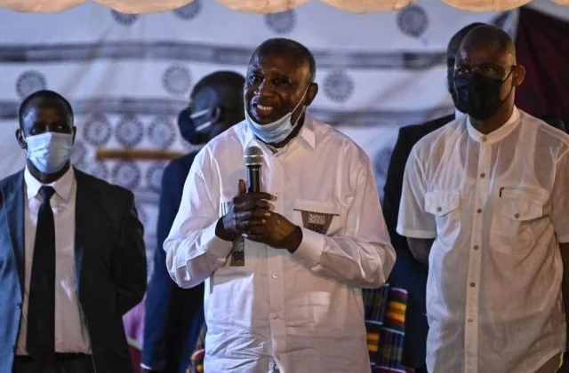Laurent Gbagbo again among his family in his