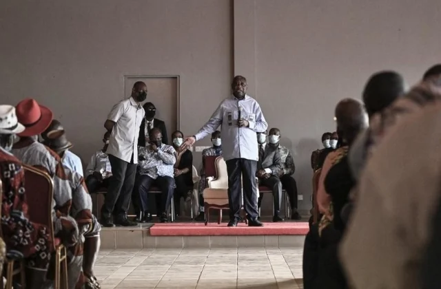 Laurent Gbagbo “gave news” to the chefs