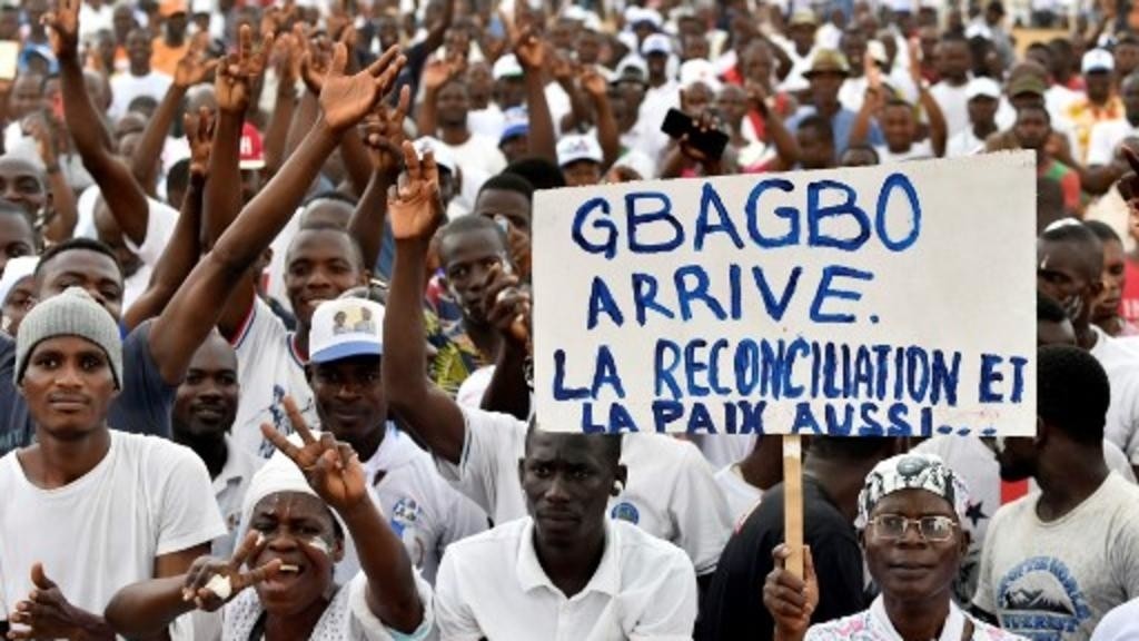 Laurent Gbagbo returns to Cote dIvoire on the 17th