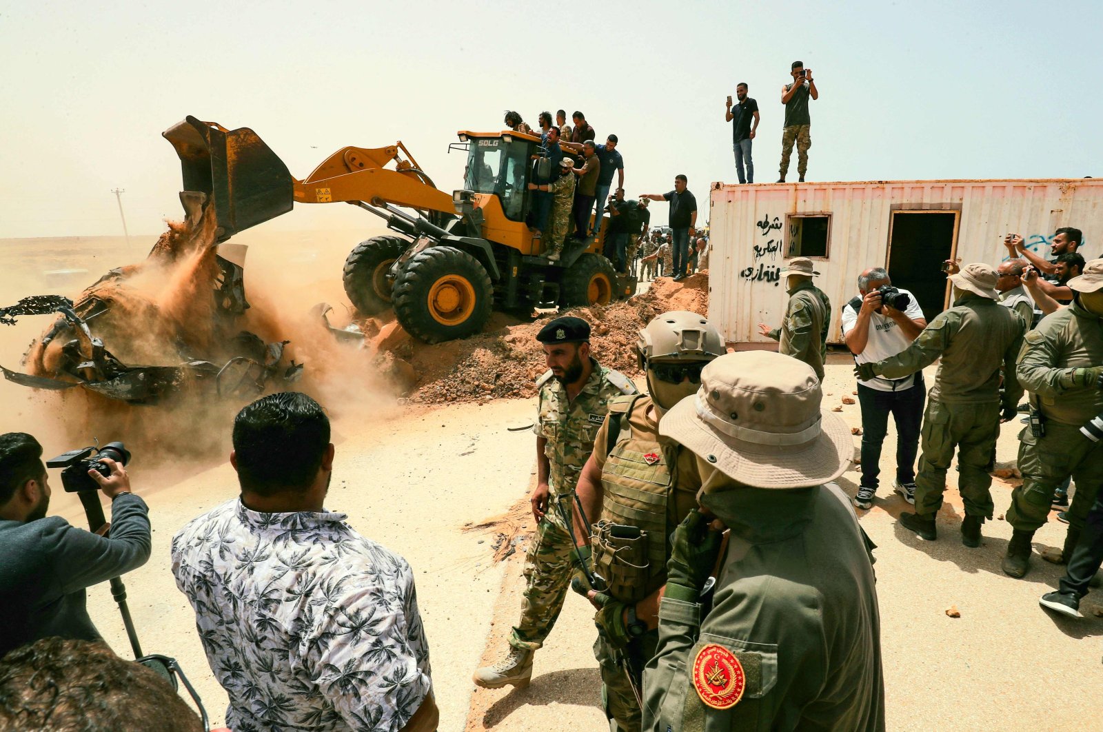 Libyan Prime Minister Dbeibah is reopening the main road