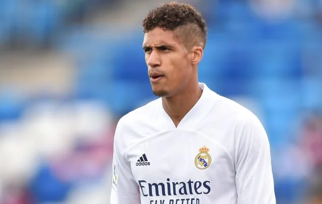 Man Utd submit a bid of 50 million pounds for Real Madrid’s Raphael Varane