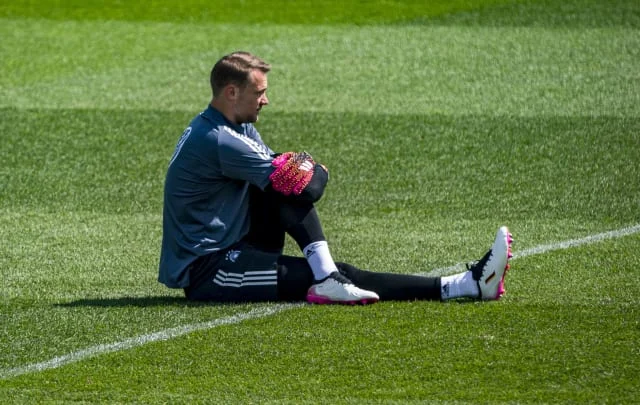 Manuel Neuer in Germany’s UEFA EURO 2020 round 16 match against England