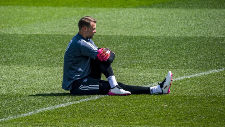 Manuel Neuer in Germany’s UEFA EURO 2020 round 16 match against England