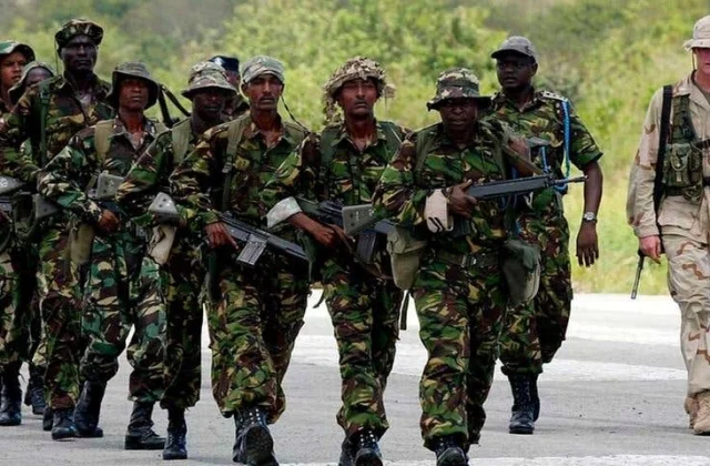 Mareykanka oo ciidamo la dagaalamo Al-Shabaab usoo diraya Ke…