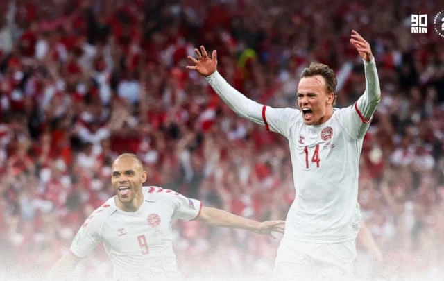 Mikkel Damsgaard announces himself on the European stage